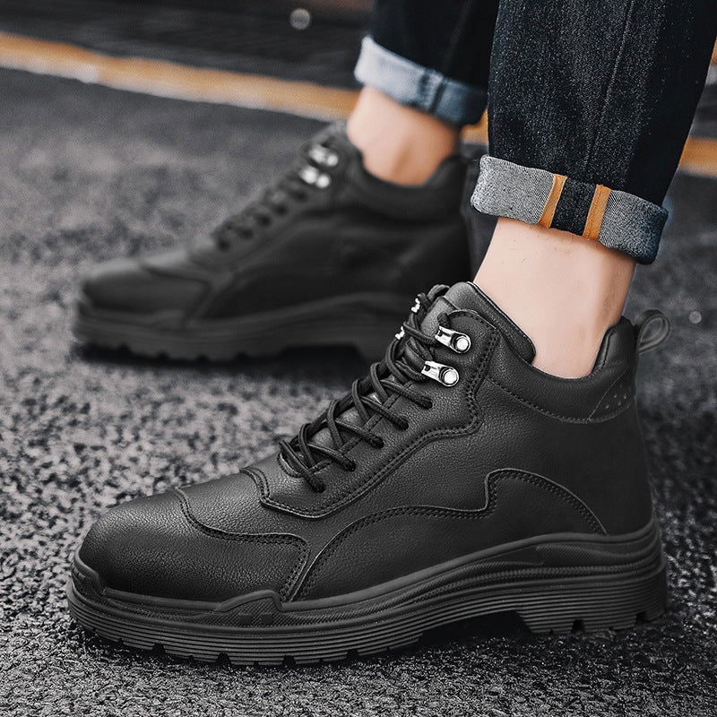 Men's Fashion British Style Martin Boots