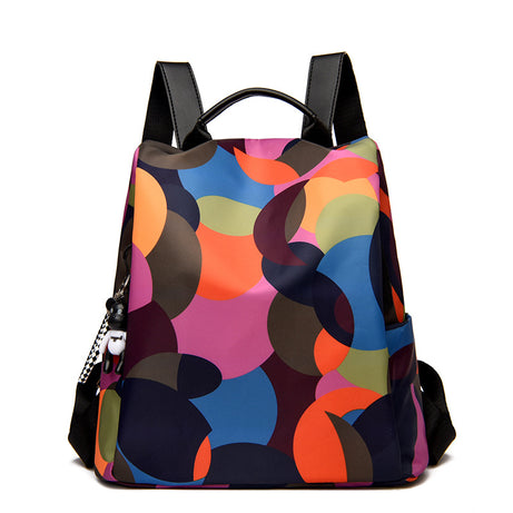 Women's Fashion Oxford Shoulder Backpack