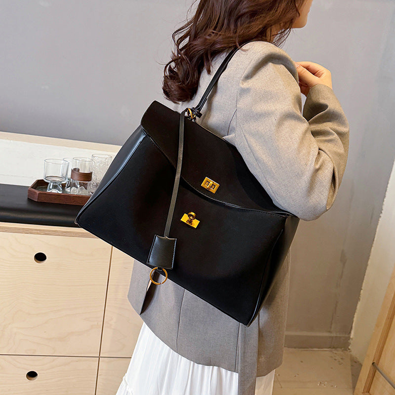 Women's Leather Fashionable Texture Handbag