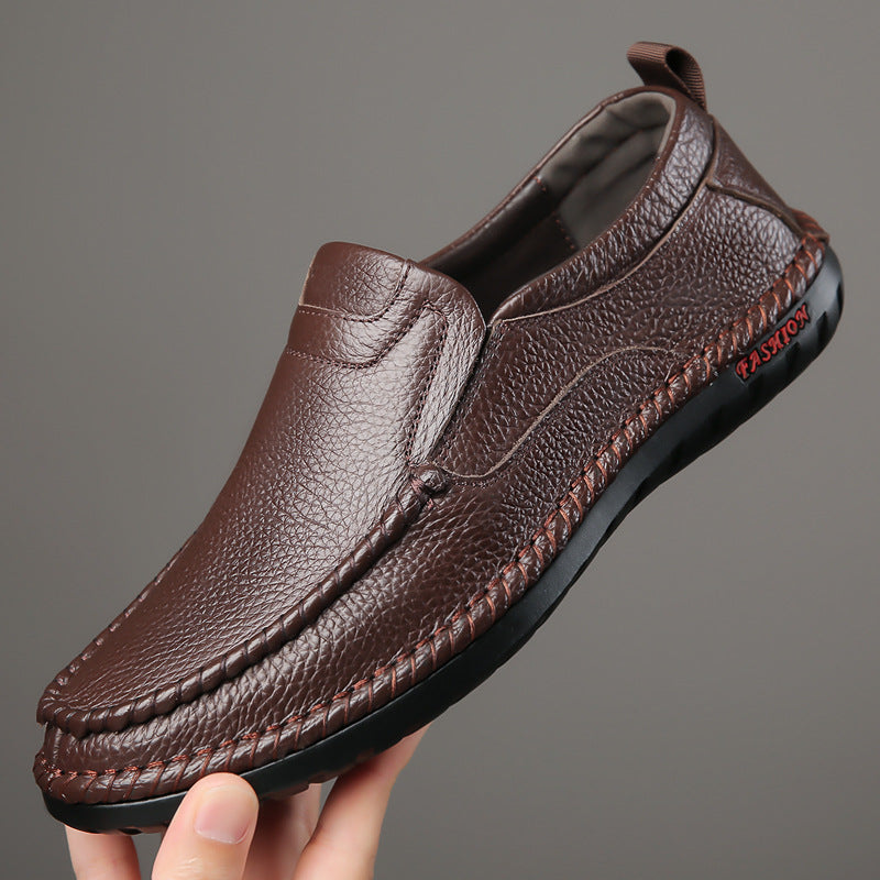 Men's Leather Fashionable Casual Shoes