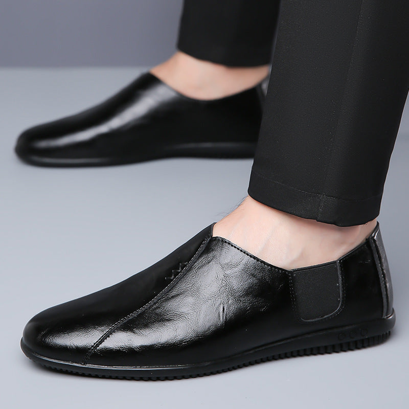 Men's Leather Versatile Trendy Casual Shoes
