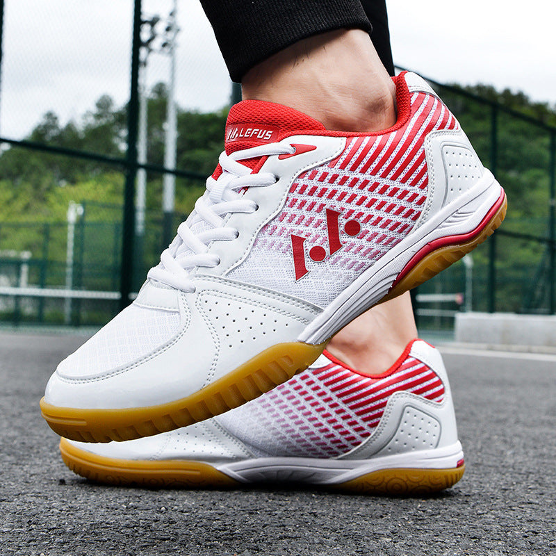 Men's Breathable Lightweight Badminton Sports Shoes