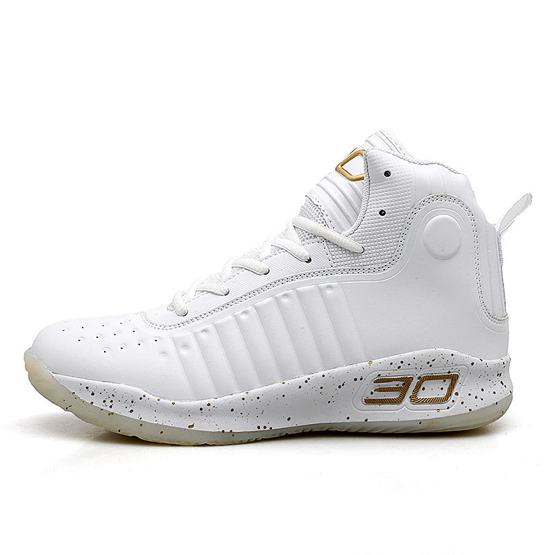 Men's Microfiber High-Top Sports Shoes
