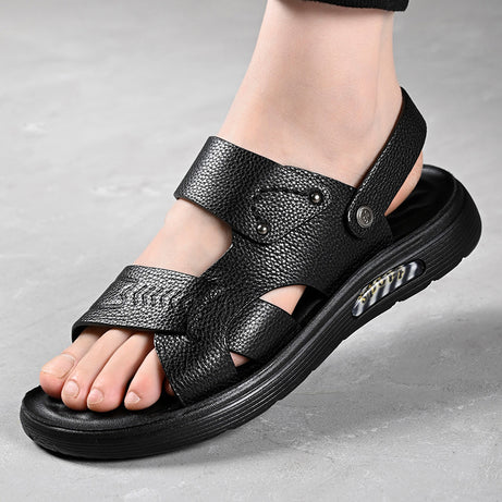 Men's Leather Breathable Cool Sandals