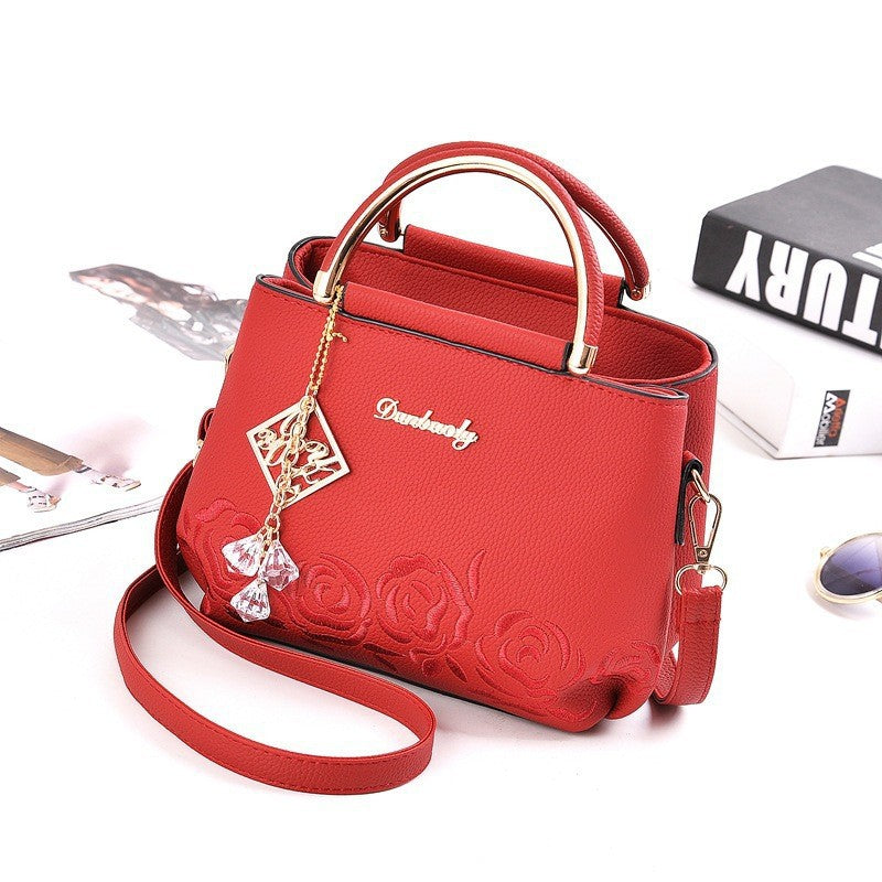 Women's Fashion Embroidered Shoulder Bag