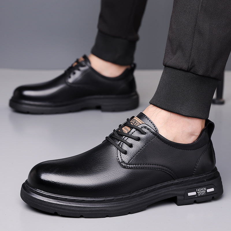 Men's Leather British Style Martin Shoes