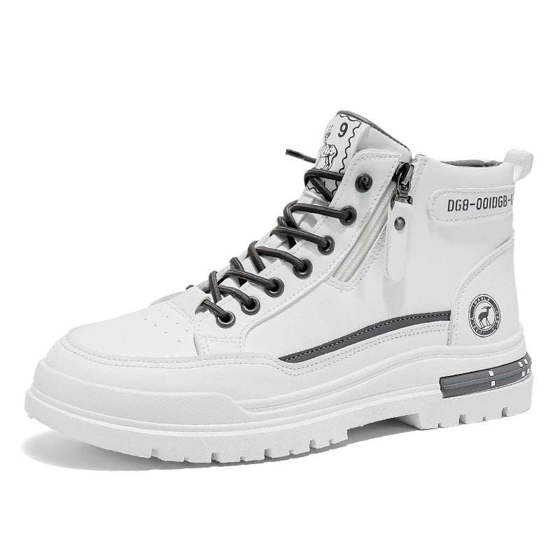 Men's  High-top Thick-soled Retro Trend Tooling Boots