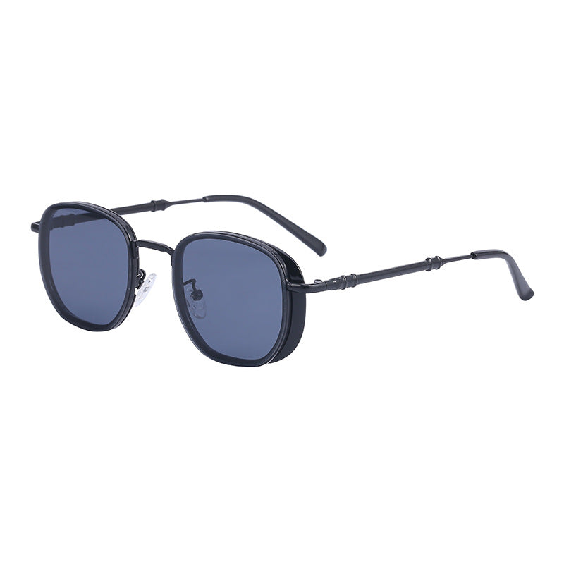 Women's Fashion Small Frame Retro Steampunk Sunglasses