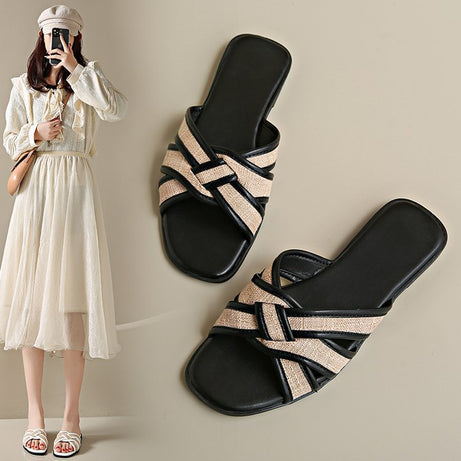 Women's Leisure Vacation Beach Flat Sandals