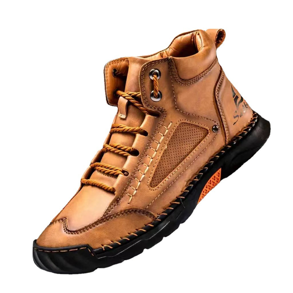 Men's Versatile High-Top Casual Martin Boots