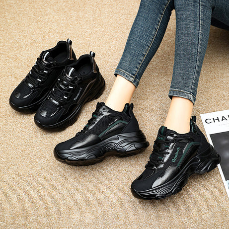 Women's Fashion Black Casual Shoes