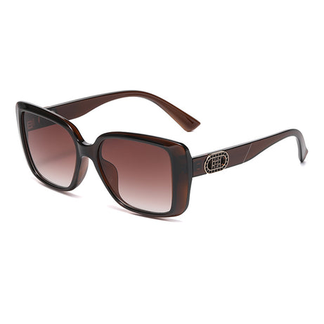 Women's Fashion Large Frame High-End Sunglasses
