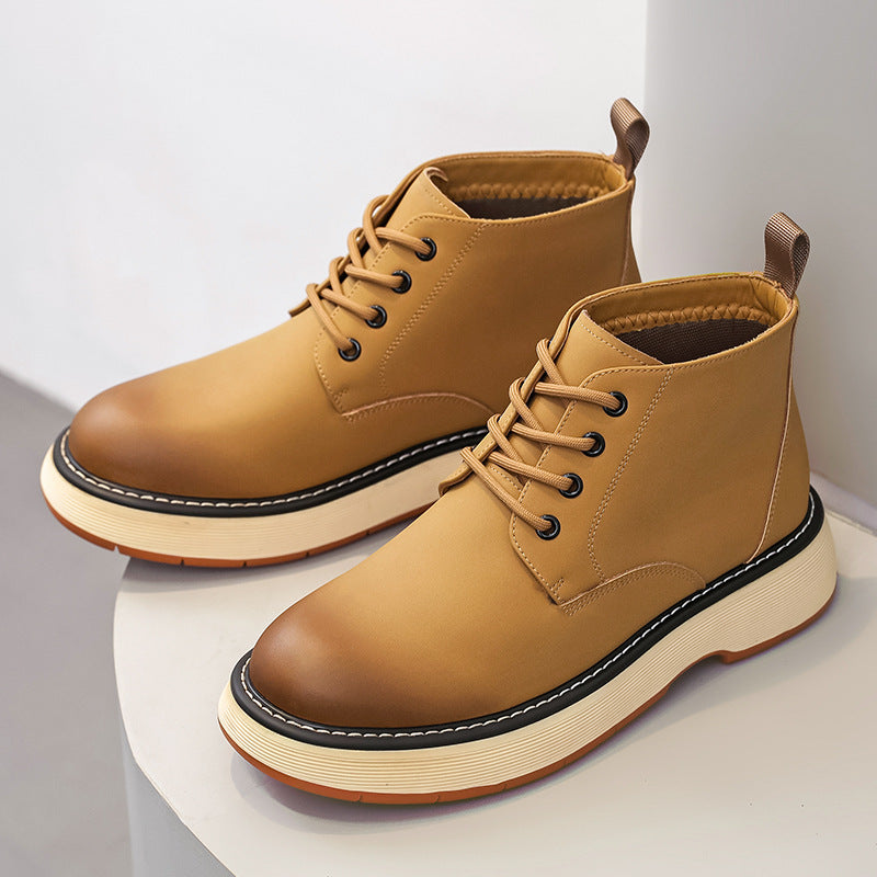 Men's Martin Boots High-Top British Style Boots