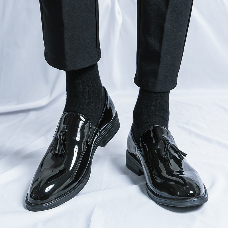 Men's Fashion British Trend Leather Shoes