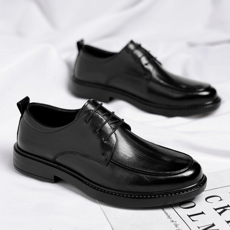 Men's Leather British Style Casual Shoes