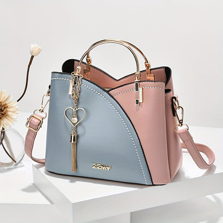 Women's Trend Color Large Capacity Handbag
