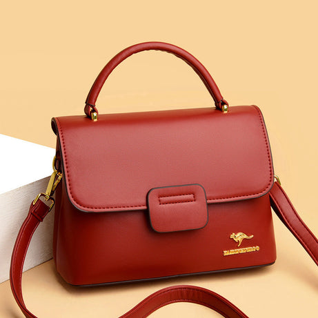 Women's Leather Trendy Crossbody Shoulder Bag