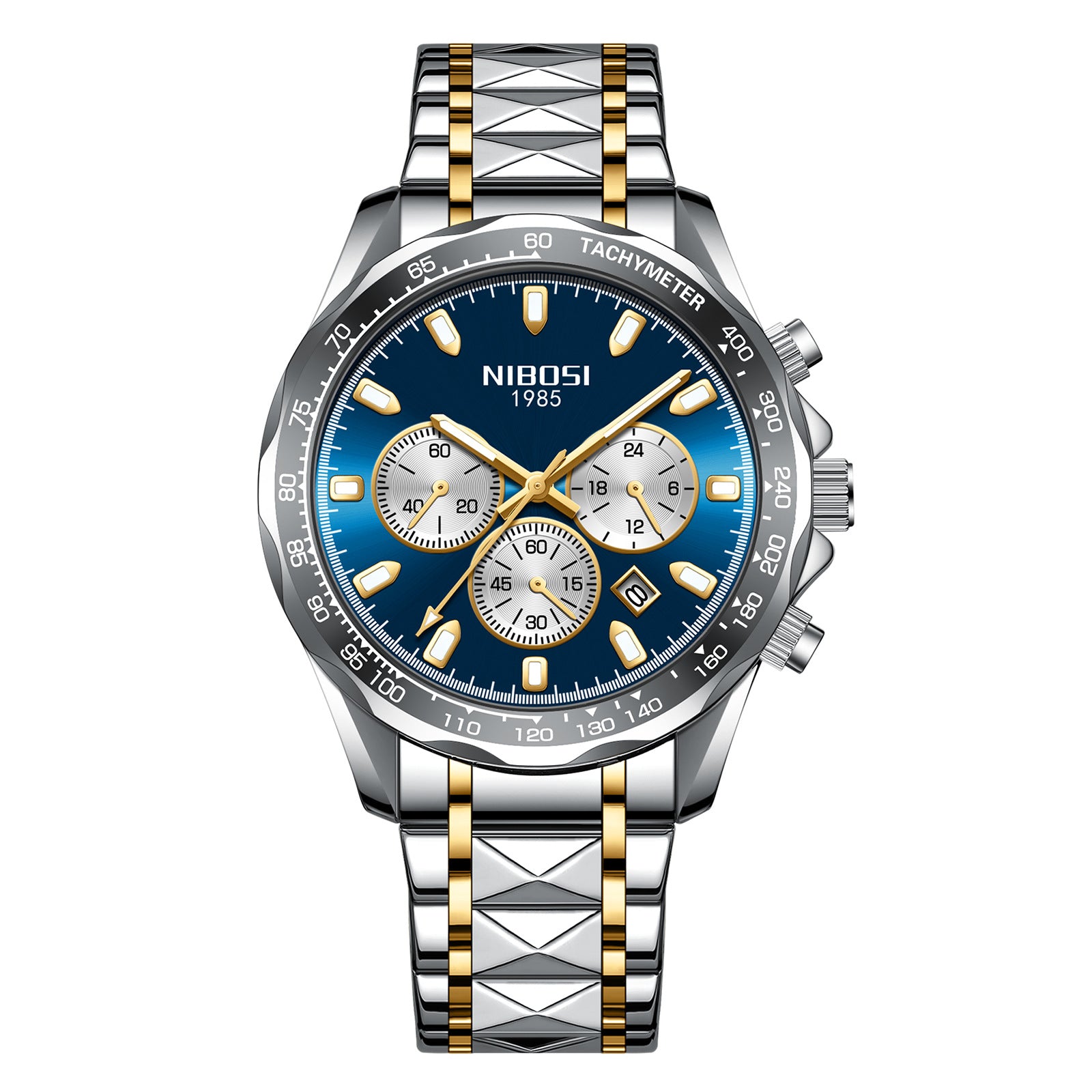 Men's Leisure Quartz Waterproof Luminous Watch