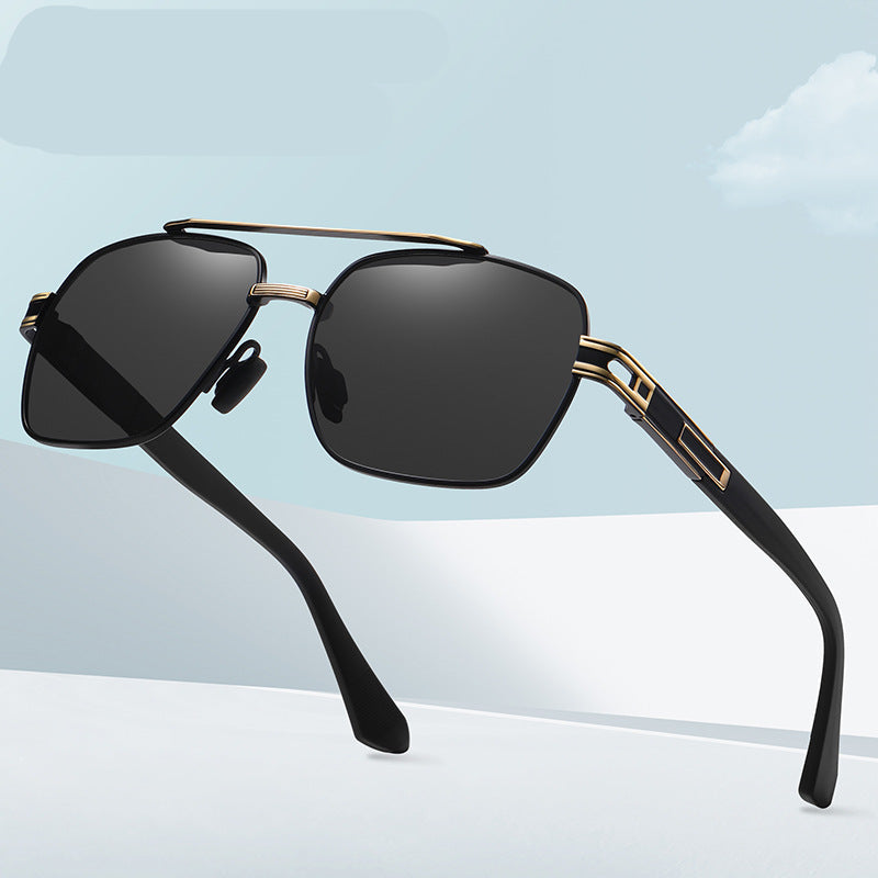 Men's Polarized Retro Metal UV-proof Sunglasses
