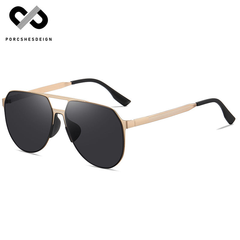 Men's Large Frame Anti-ultraviolet Strong Light Sunglasses