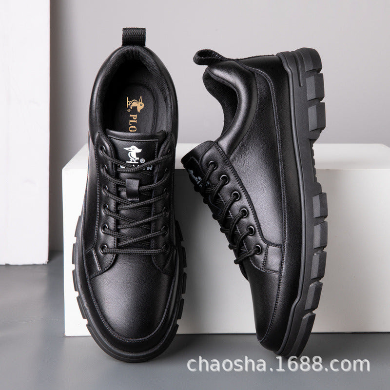 Men's Leather Fashion Trend Casual Shoes