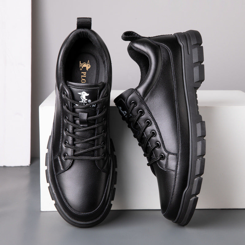 Men's Leather Fashion Trend Casual Shoes