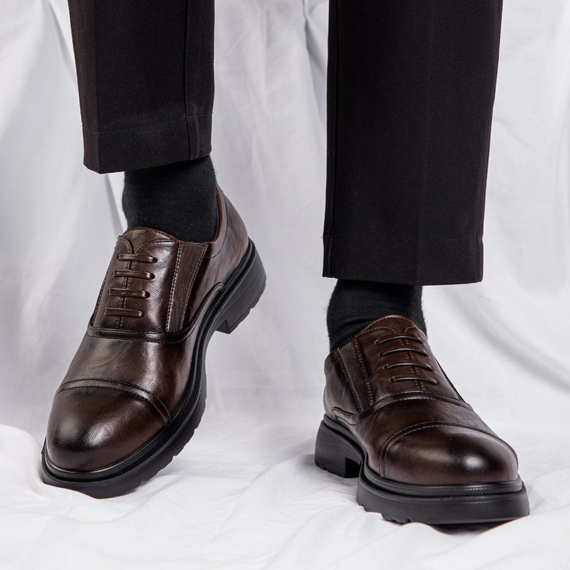 Men's Leather British Style Formal Shoes