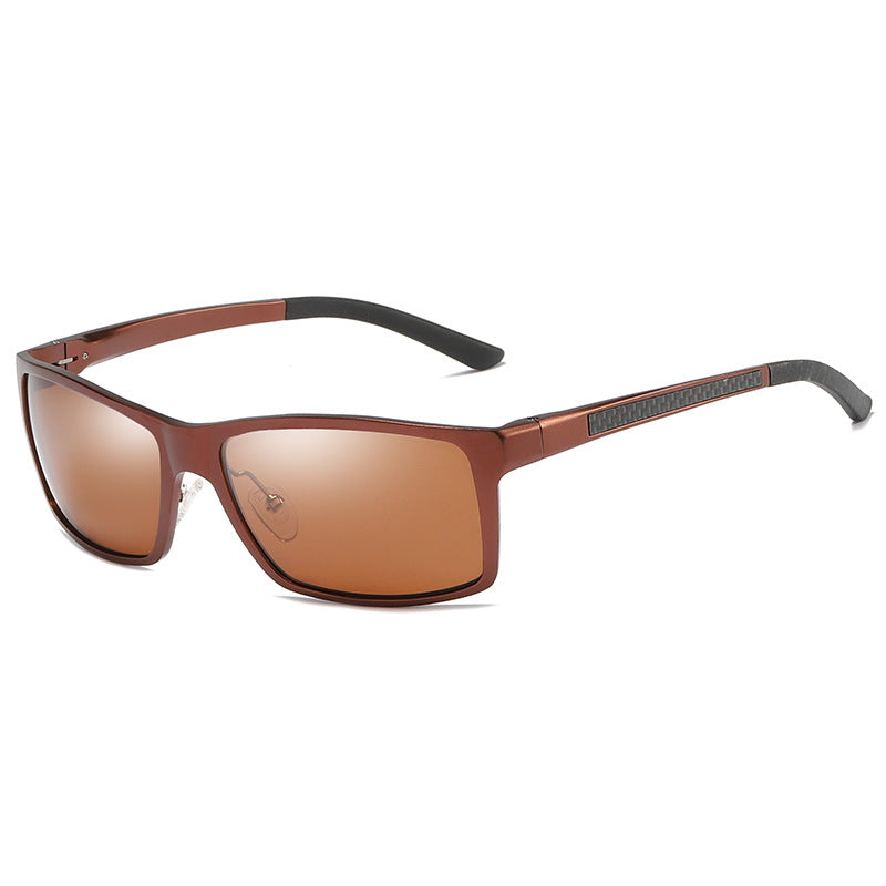 Men's Aluminum Magnesium Polarized Cycling Sunglasses