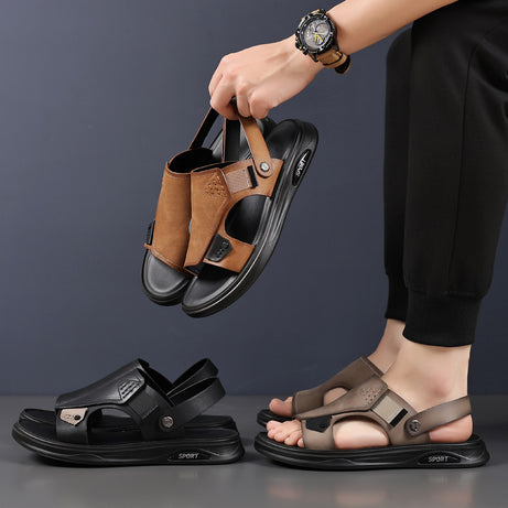 Men's Genuine Leather Sandals