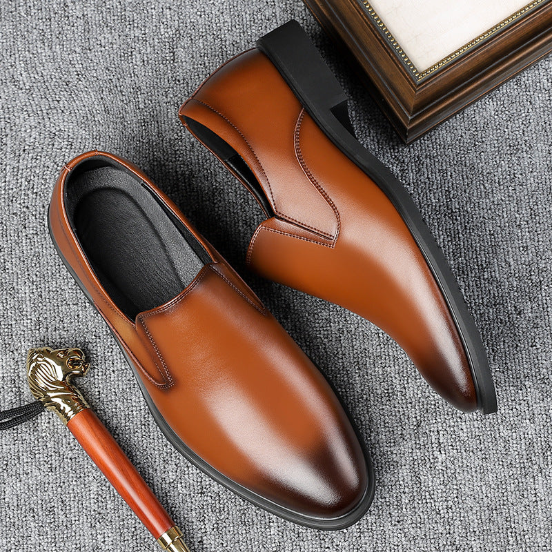 Men's Leather British Style Formal Casual Shoes