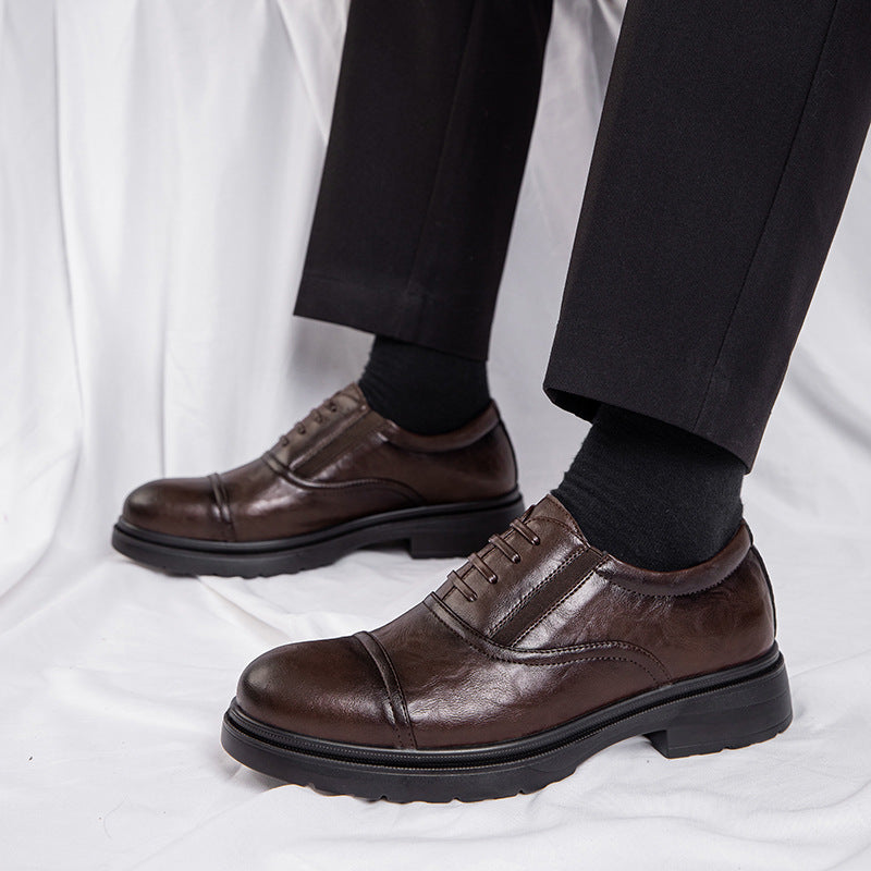 Men's Leather British Style Formal Shoes