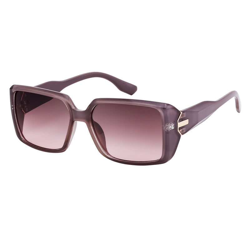 Women's Fashion Large Frame Square Trend Sunglasses