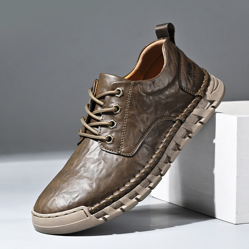 Men's Fashion Trendy Leather Casual Shoes