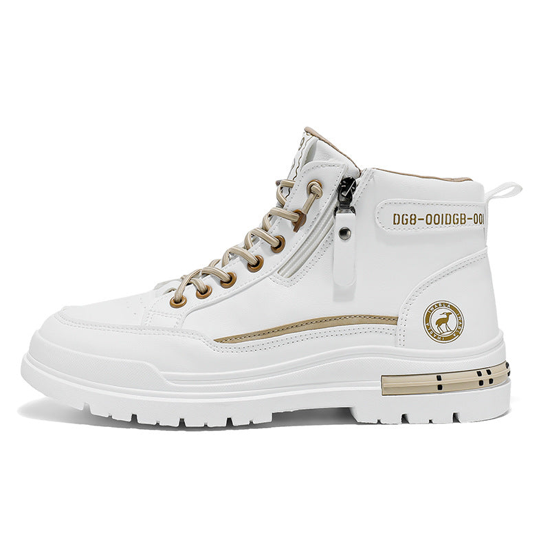 Men's  High-top Thick-soled Retro Trend Tooling Boots