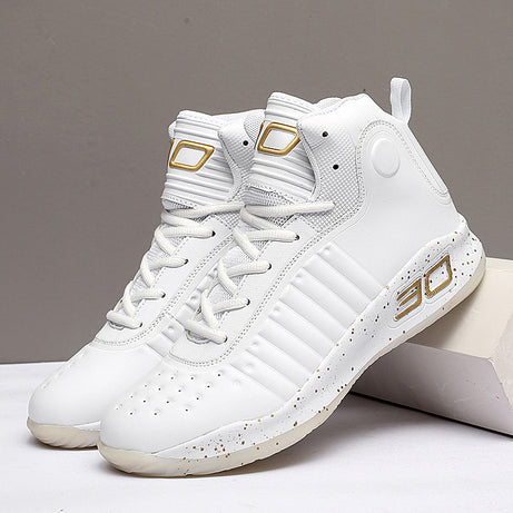 Men's Microfiber High-Top Sports Shoes