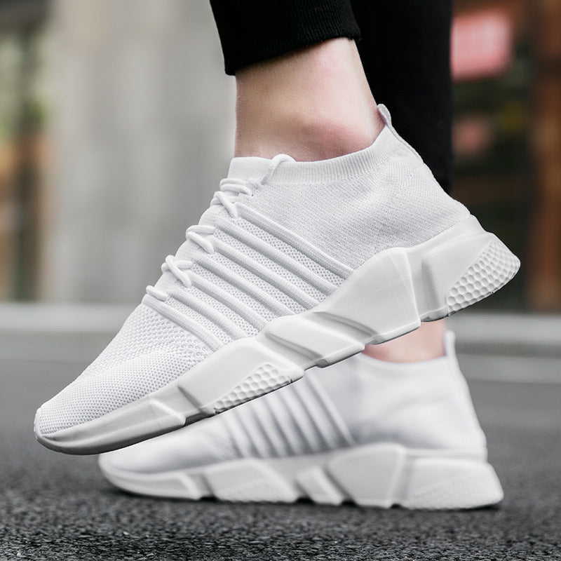 Men's Fashion Flying-Woven Breathable Casual Shoes
