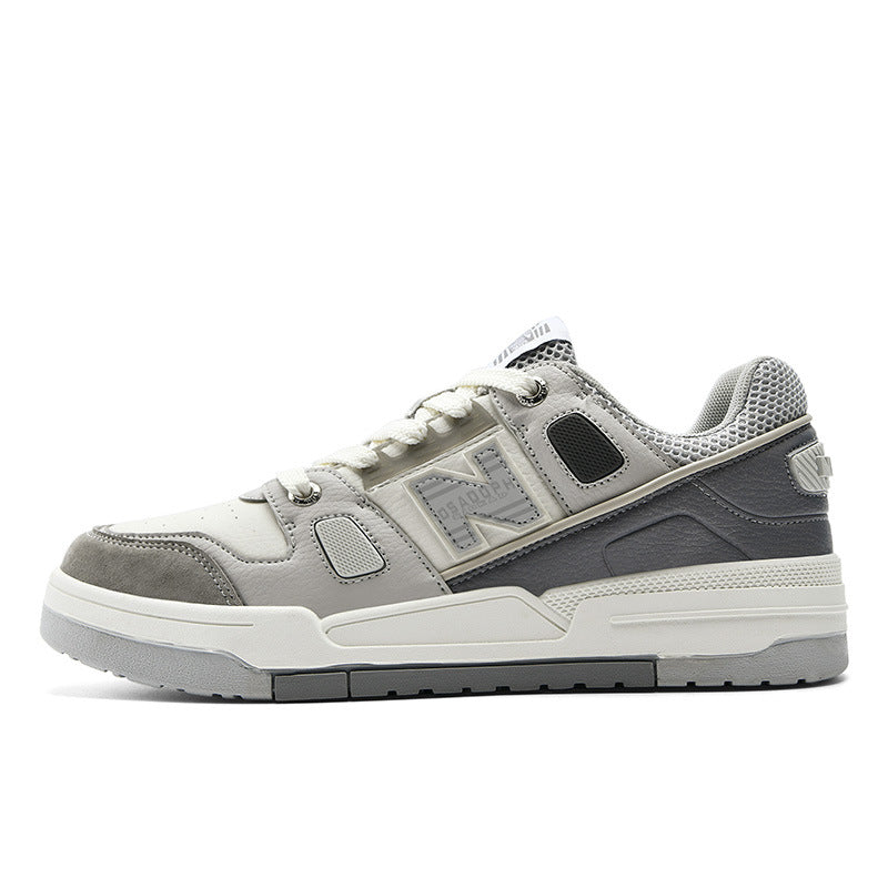 Men's Super Fiber Leather Casual Sneakers