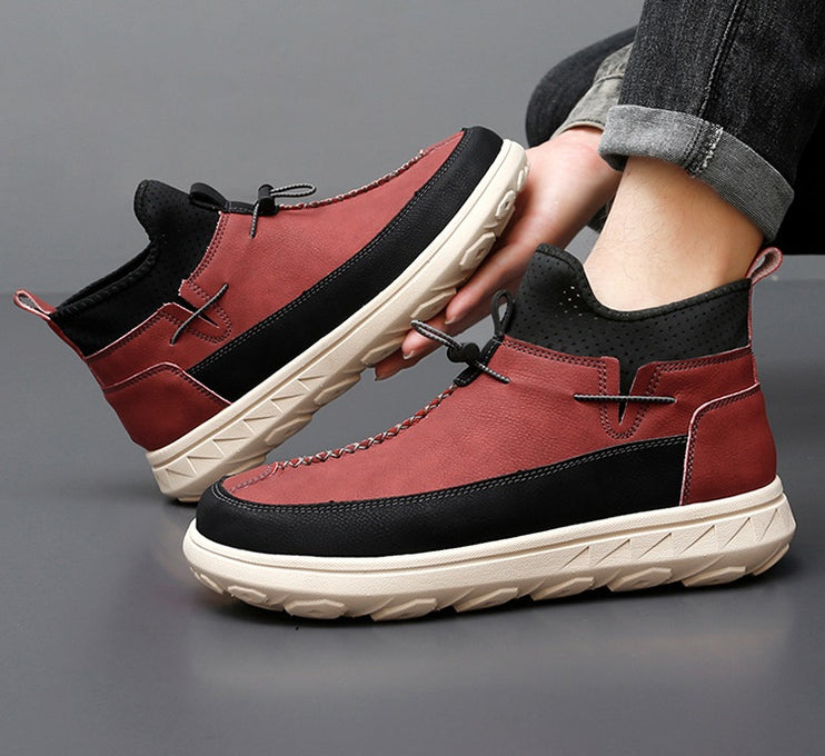 Men's Leather High-End Casual Shoes