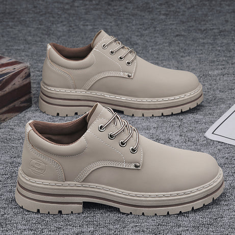 Men's Lace-up Casual Outdoor Tooling Shoes