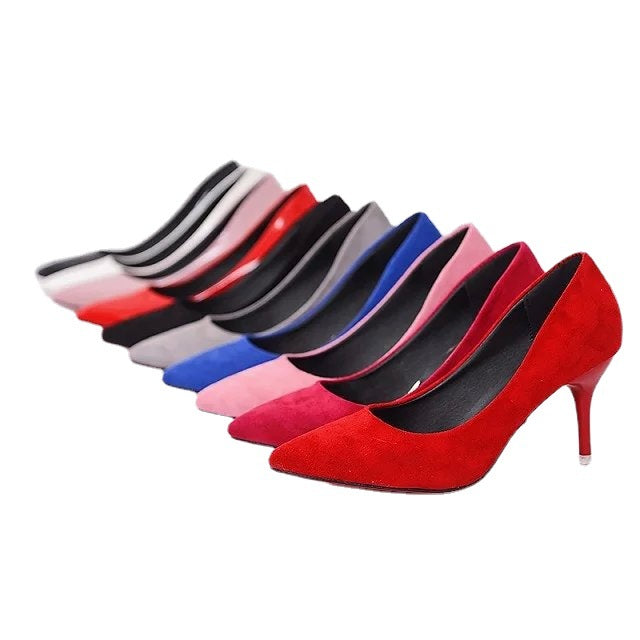 Women's Stiletto High Heels Professional Work Shoes