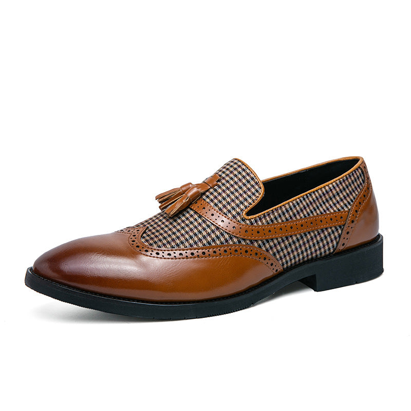 Men's Outdoor Leather Fashion Trend Shoes