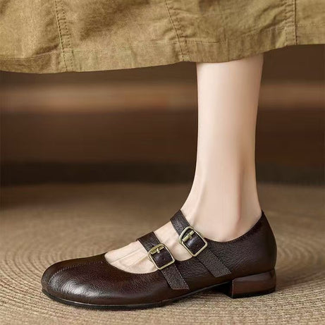 Women's Mary Jane PU Leather Shoes