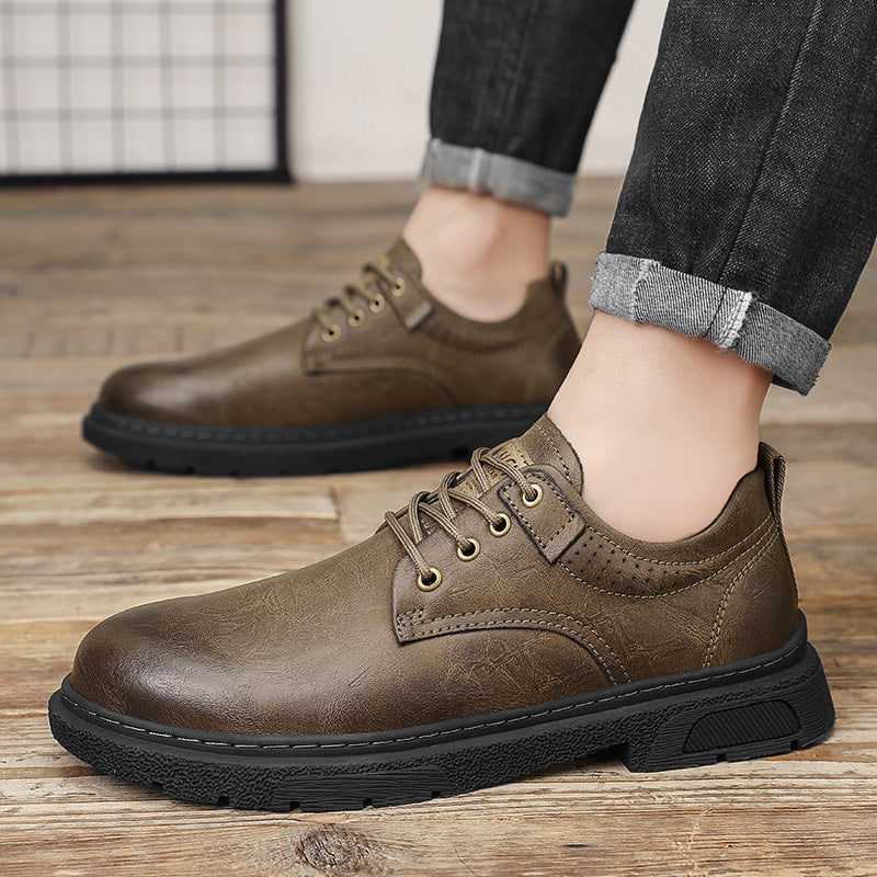 Men's Leather Fashion Trendy Formal Shoes