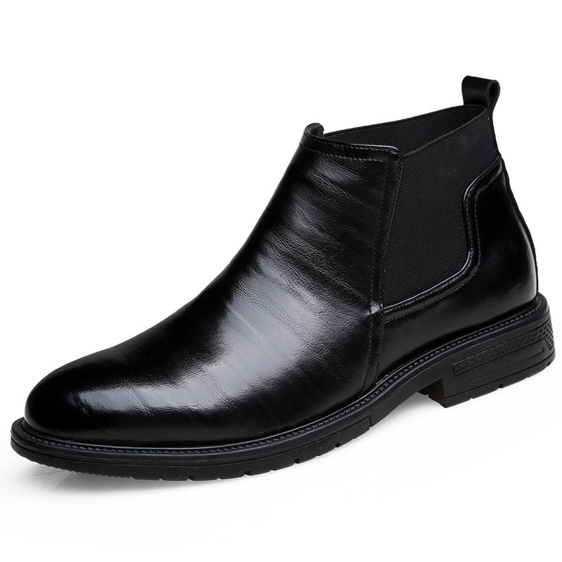 Men's Leather Outdoor Chelsea Boots