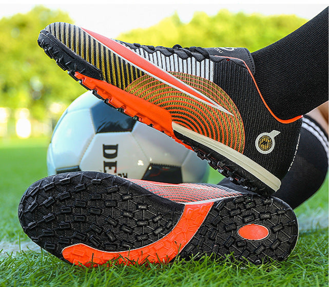 Men's Football Broken Nails Breathable Shoes