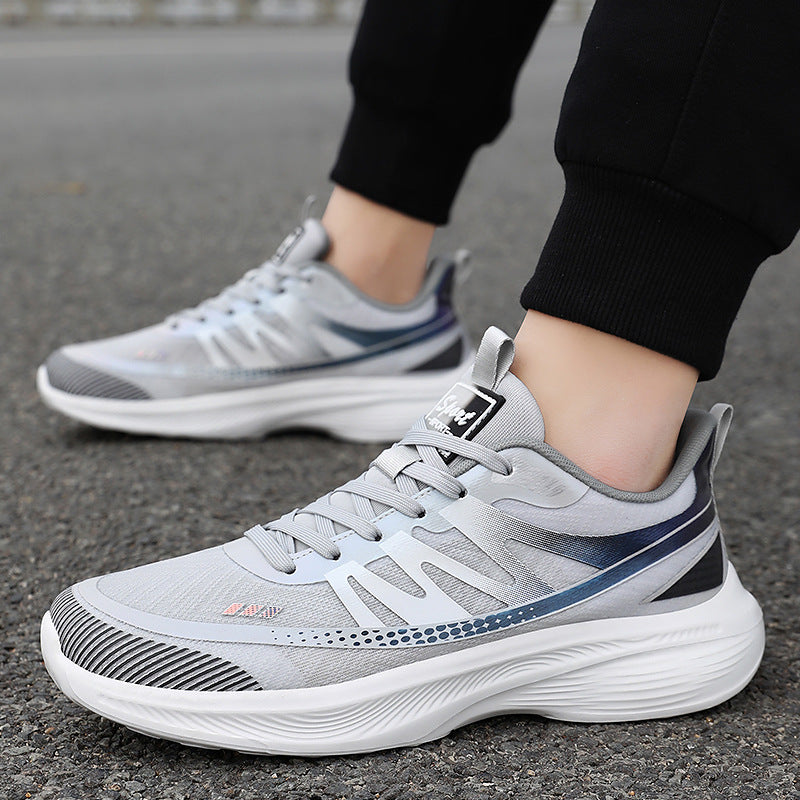 Men's Flying Woven Breathable Running Shoes