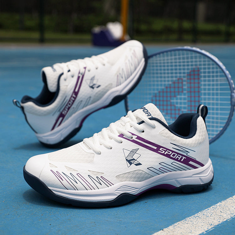 Men's Breathable Lightweight Badminton Sports Shoes (In Stock)