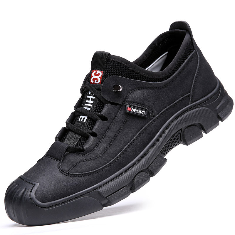 Men's Leather Versatile Casual Shoes