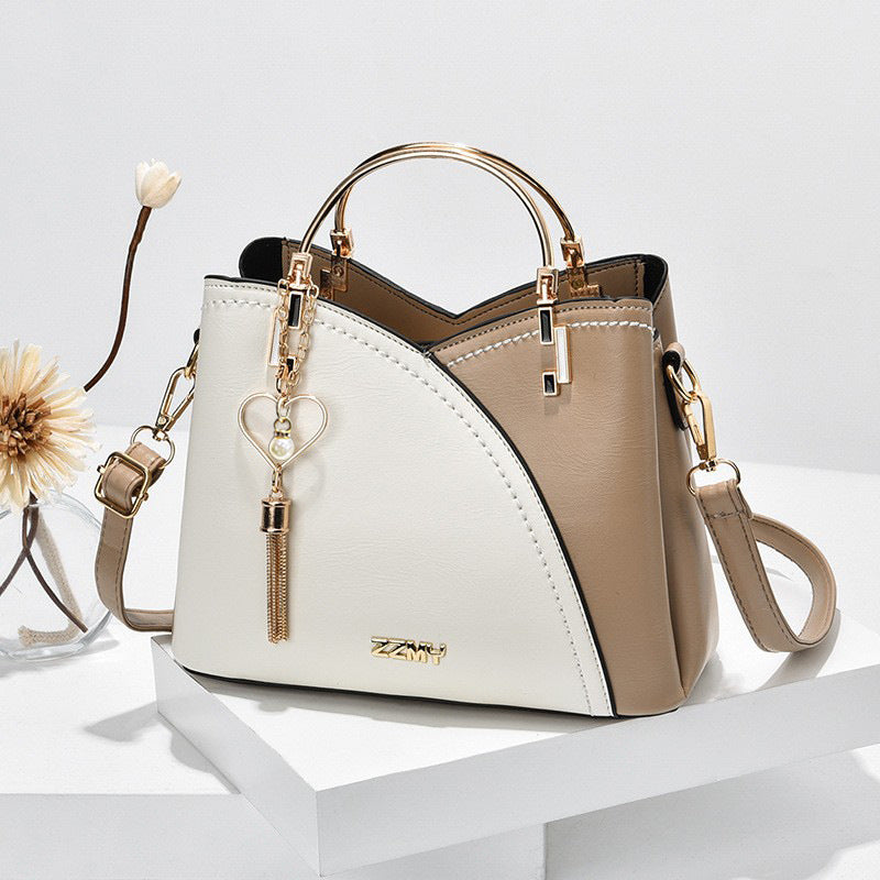 Women's Trend Color Large Capacity Handbag