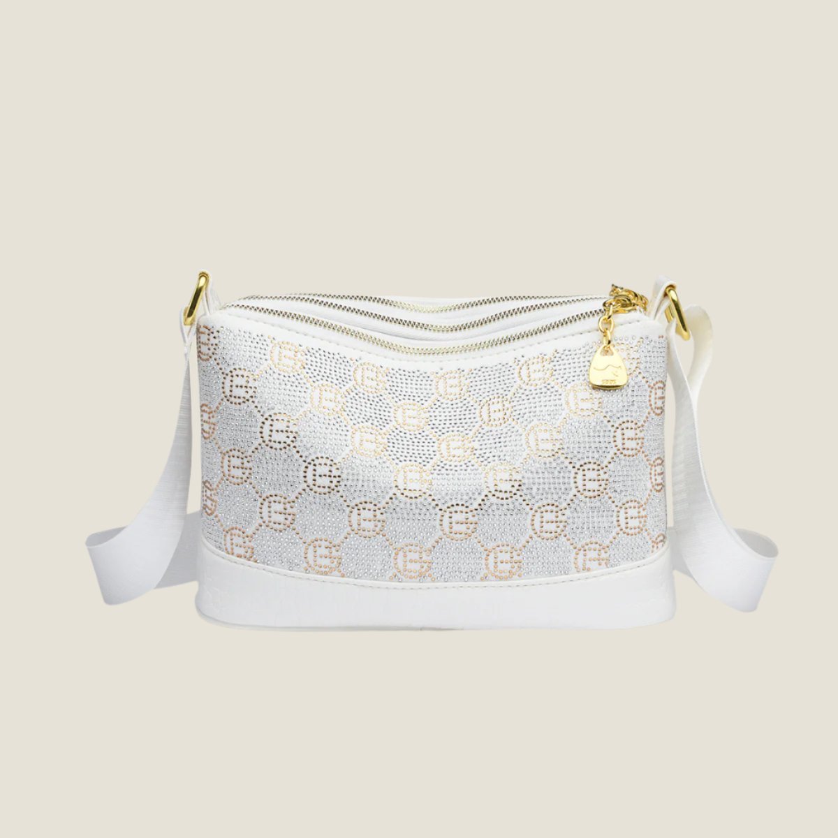 Women's Leather Crocodile Texture Crossbody Bag